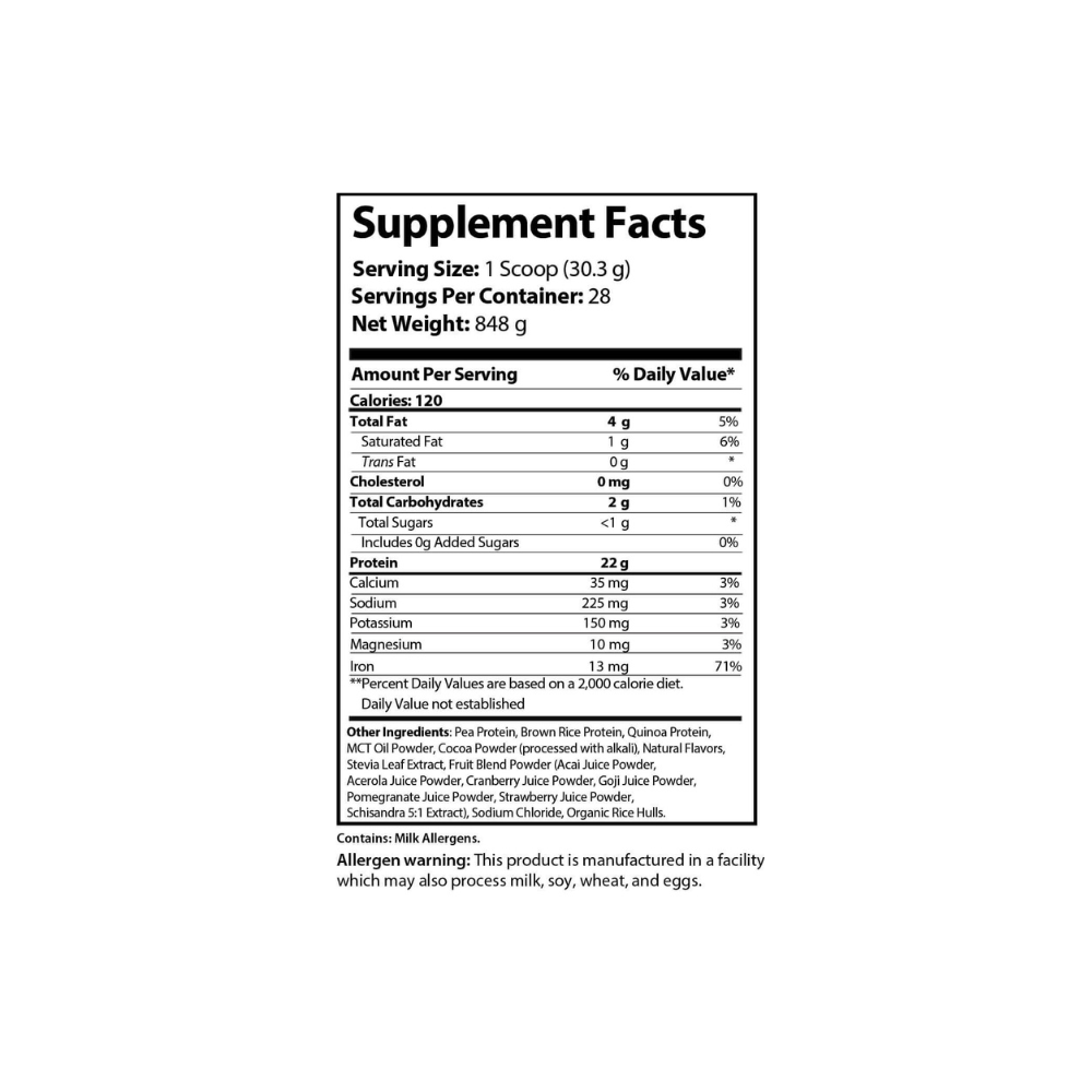2lb Vegan Protein – 28 servings