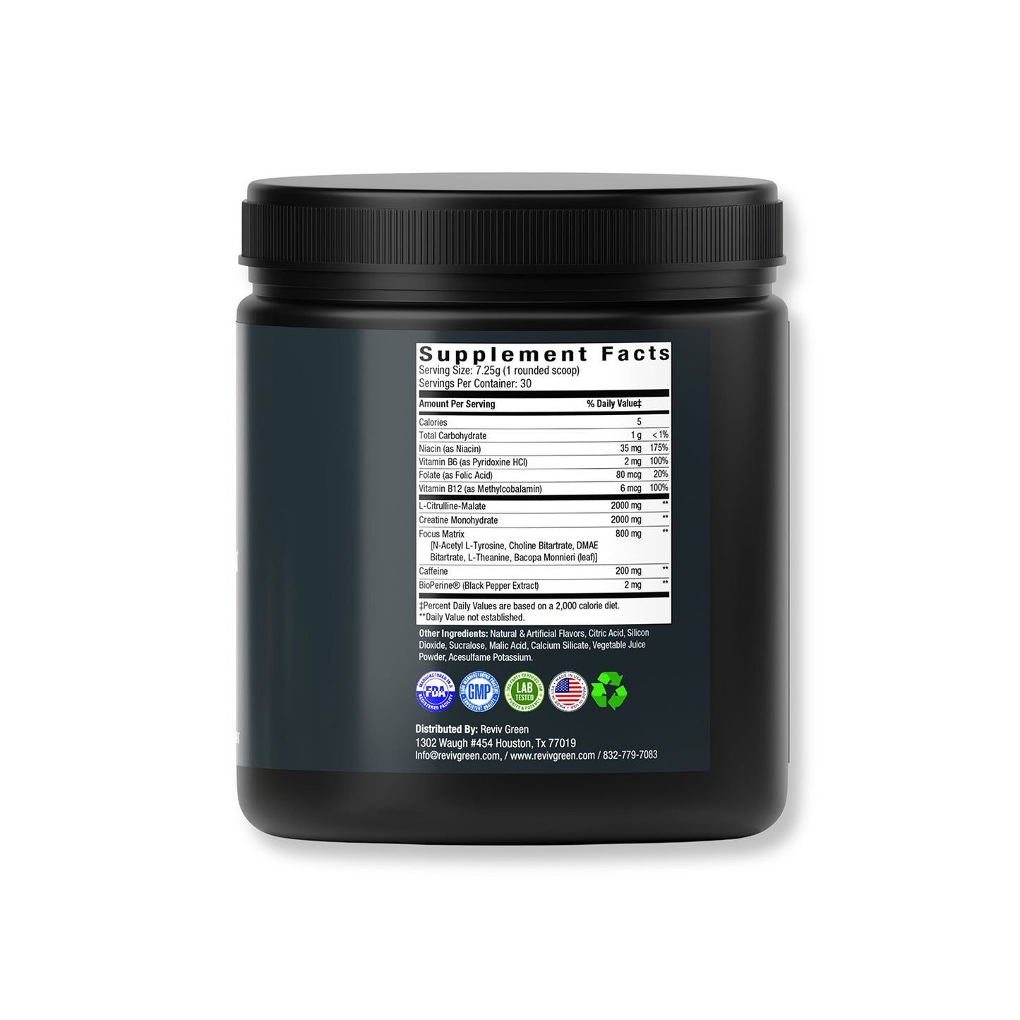 REVV'D UP PRE-WORKOUT