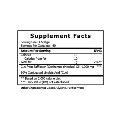 CLA Softgel (conjugated linoleic acid)