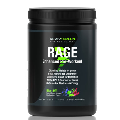 Rage Enhanced Pre-Workout Powder