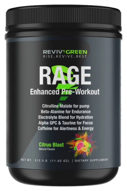 Rage Enhanced Pre-Workout Powder
