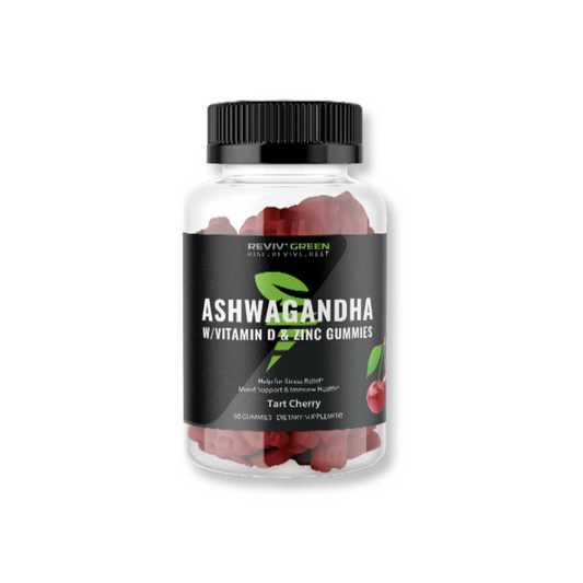 Ashwagandha w/Vitamin D & Zinc Gummies