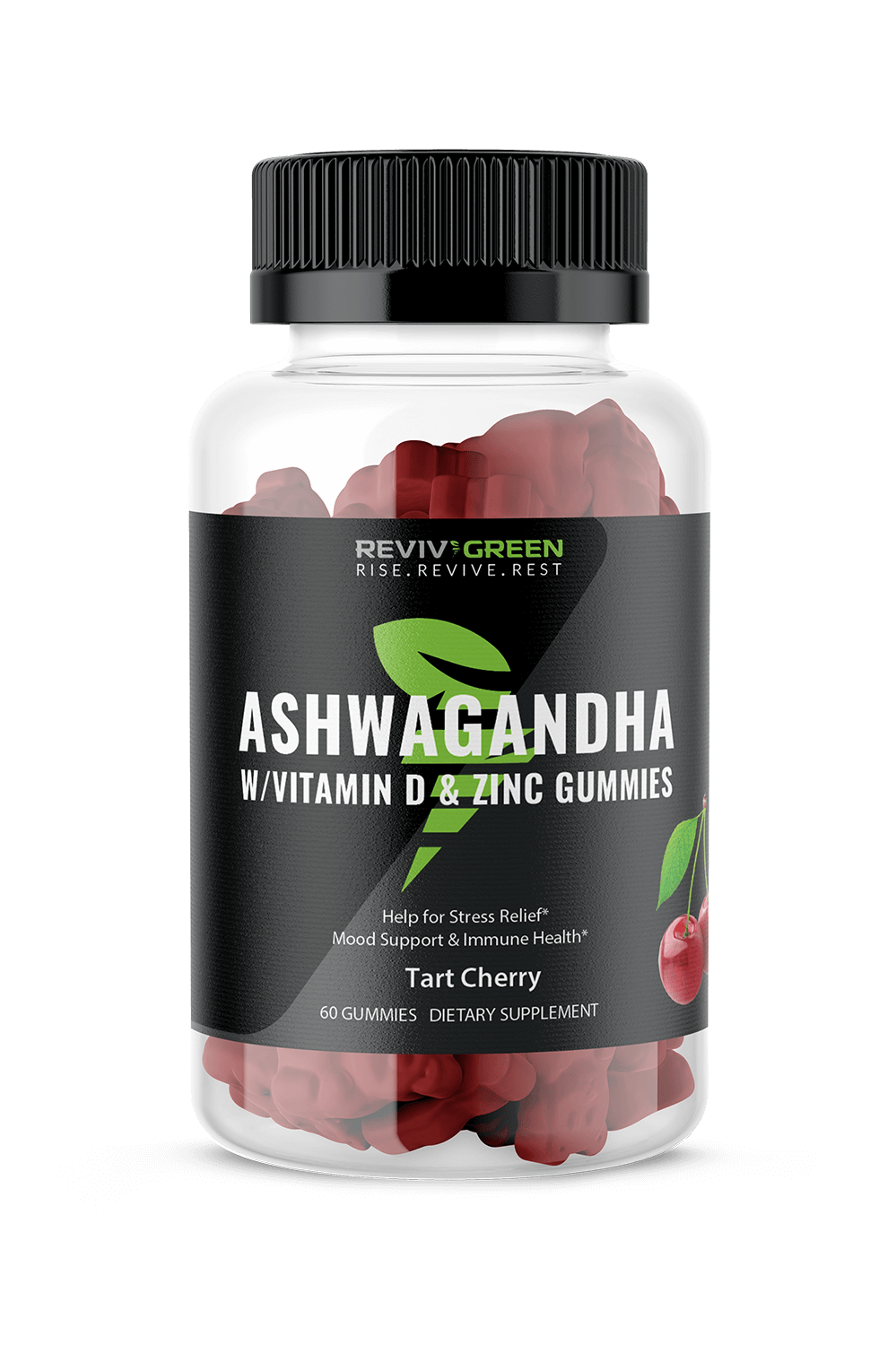 Ashwagandha w/Vitamin D & Zinc Gummies