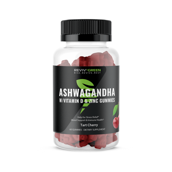 Ashwagandha w/Vitamin D & Zinc Gummies